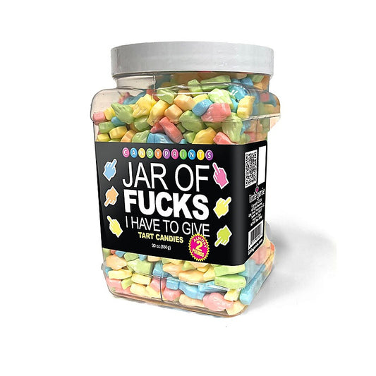 Little Genie Jar Of Fucks I Have To Give Fruit Flavoured Lollies