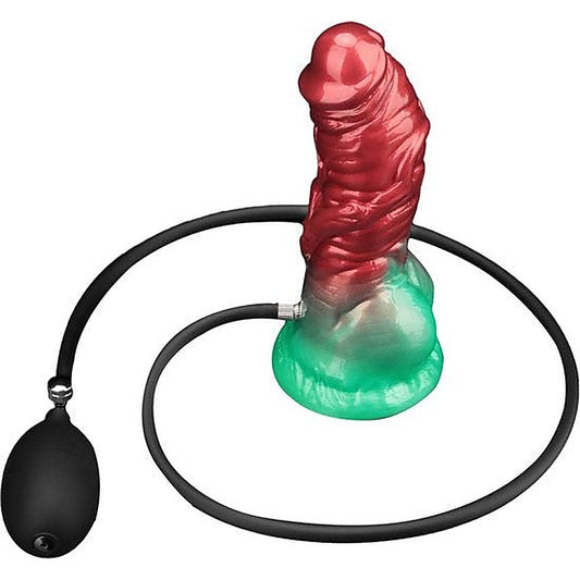Lovetoy Aerosx 8 Inch Dual Density Inflatable Fantasy Dildo - Realistic Dildos