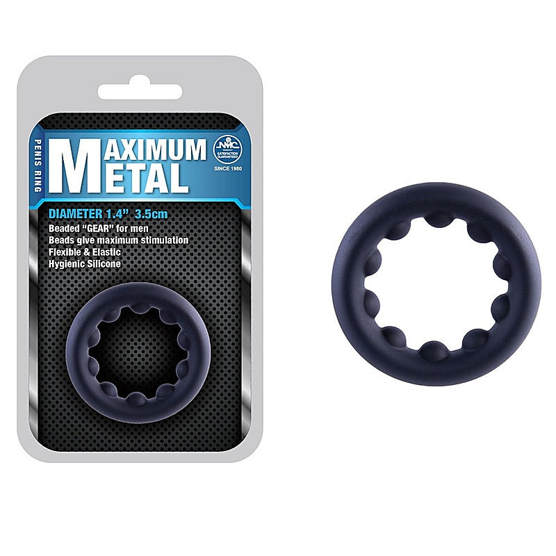 Maximum Metal 35 Mm Mens Cock Ring By Nanma - Steel Cock Rings