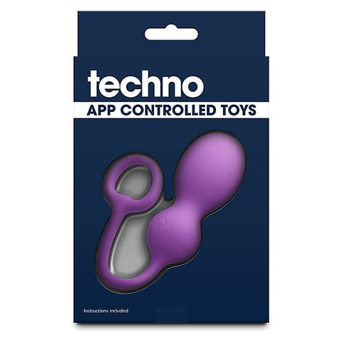 NS Novelties Techno Bop Kegel Exerciser with App Contol - Love Eggs and Kegel Exercisers