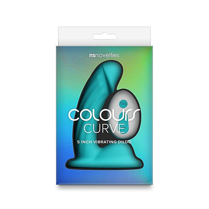 NS Novelties Colours Curve 5 Inch Vibrating Dildo - Vibrating Dildos