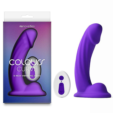 NS Novelties 6 Inches Remote Controlled Vibrating Dildo - Vibrating Dildos