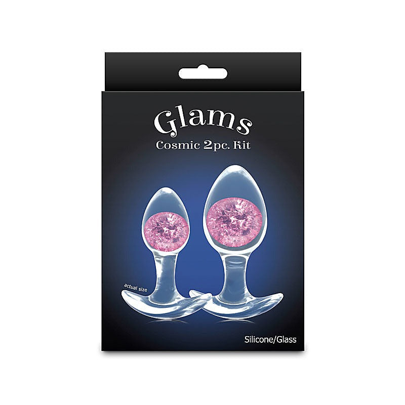 Glams Cosmic Butt Plugs Set Of 2 Sizes By Ns Novelties - Butt Plugs