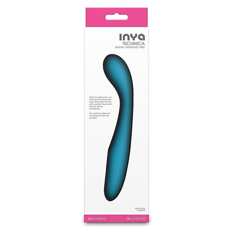 NS Novelties INYA Technica USB Rechargeable Warming Vibrator - G-Spot Vibrators