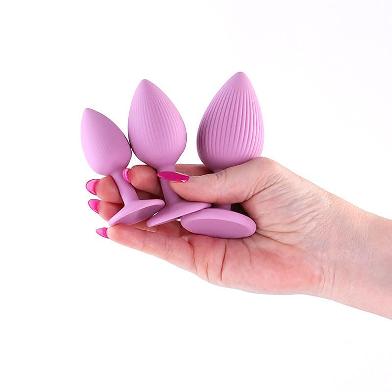Inya Triple Ace Butt Plugs Set Of 3 By Ns Novelties - Butt Plugs