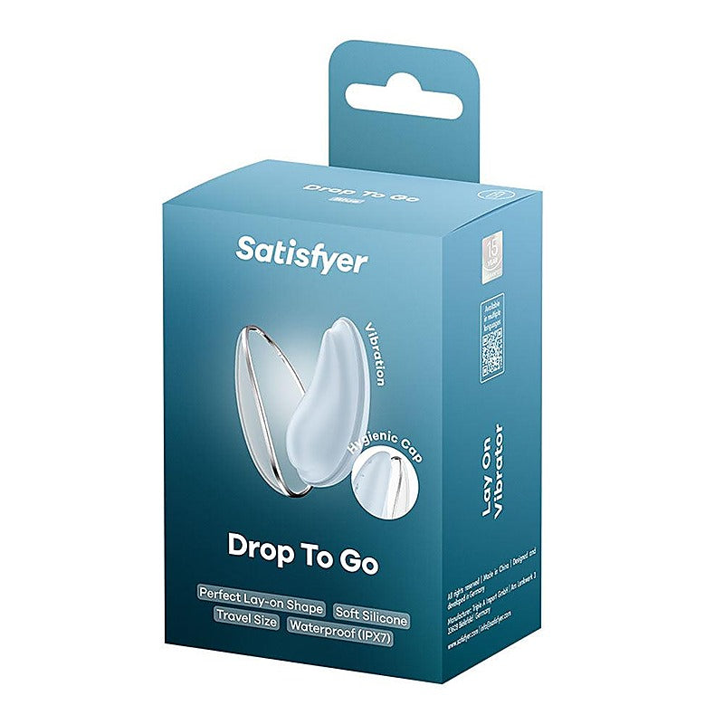 Drop To Go Usb Rechargeable Clitoral Stimulator By Satisfyer - Clit Ticklers and Pulsators