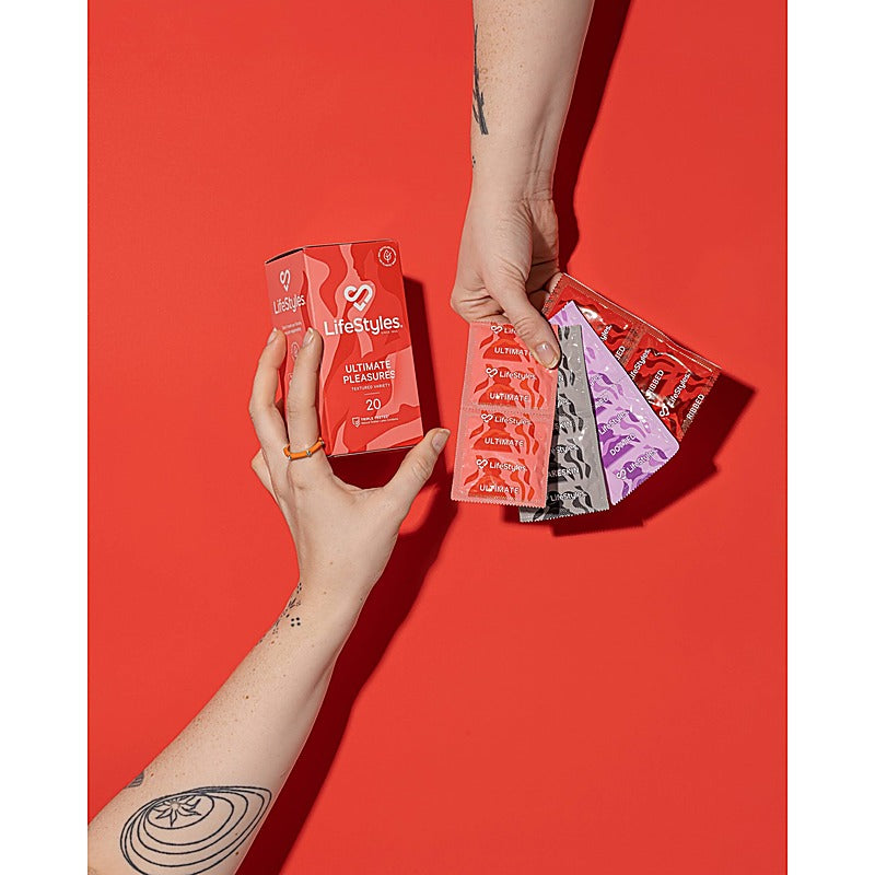 Lifestyles Ultimate Pleasures Condoms By Ansell - Condoms
