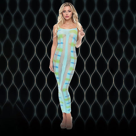 Blue Horizon Women's Maxi Dress by Xgen - Body Stockings