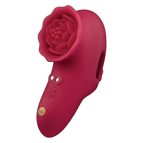 Rosegasm Playful Petal Finger Stimulator By Xgen - Finger and Tongue Vibrators