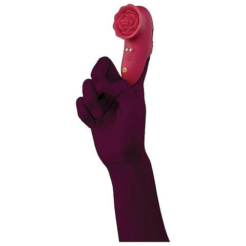 Rosegasm Playful Petal Finger Stimulator By Xgen - Finger and Tongue Vibrators