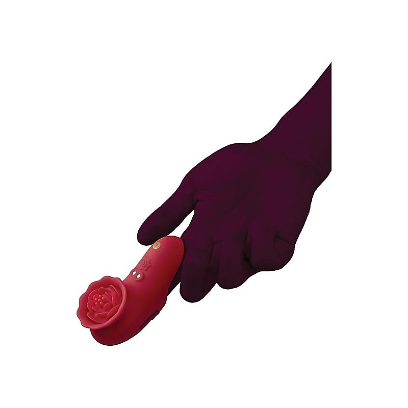Rosegasm Playful Petal Finger Stimulator By Xgen - Finger and Tongue Vibrators