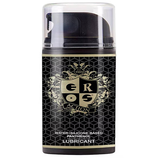 Eros Action Water-Silicone Based Lubricant By Megasol - Massage Oils and Lubricants