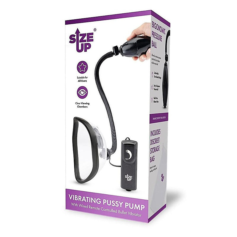Size Up Women'S Vibrating Vagina Pump By Xgen Products - Pussy And Clit Toys