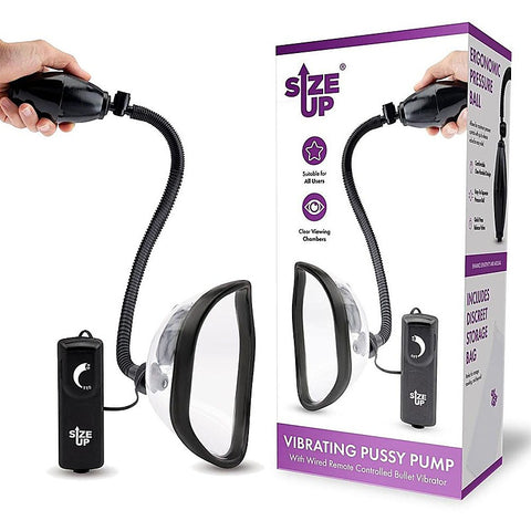 Size Up Women'S Vibrating Vagina Pump By Xgen Products - Pussy And Clit Toys
