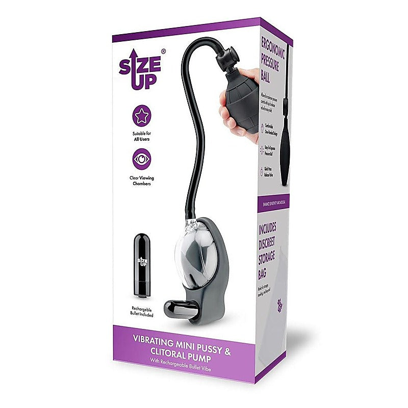 Size Up Pussy & Clitoral Pump Vaginal and Clitoral Pump - Pussy And Clit Toys
