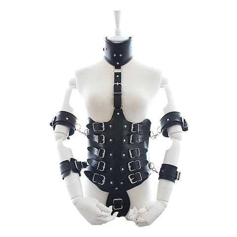 BDStyle Ultimate Lockdown Leather Cincher - Cuffs And Restraints