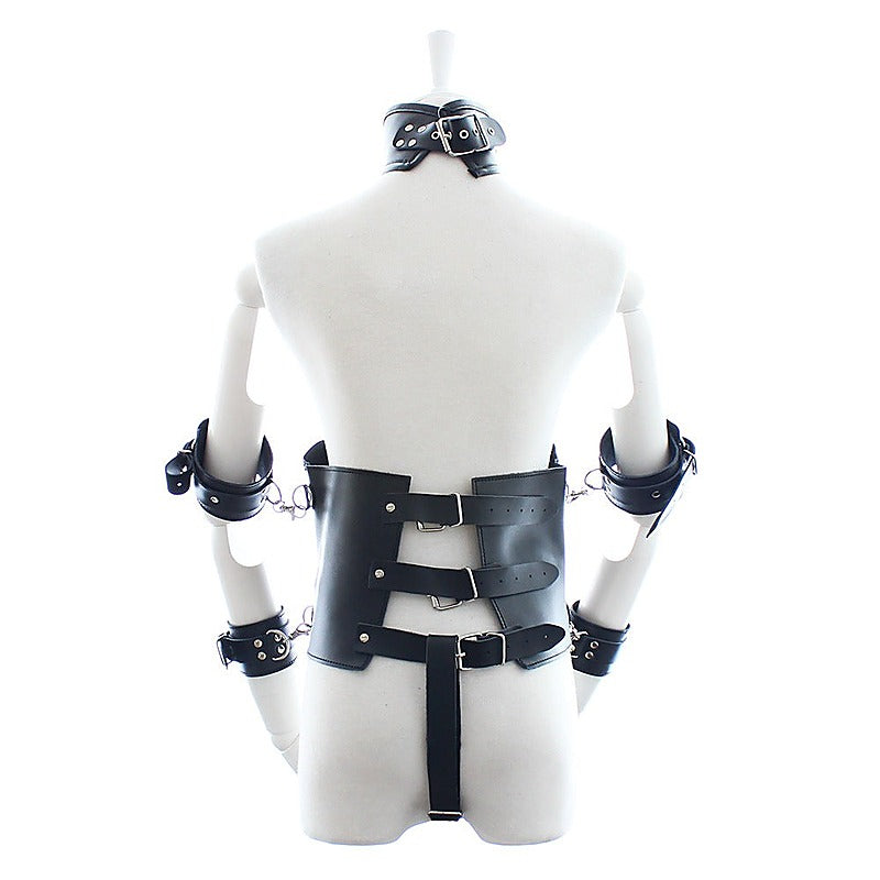 BDStyle Ultimate Lockdown Leather Cincher - Cuffs And Restraints
