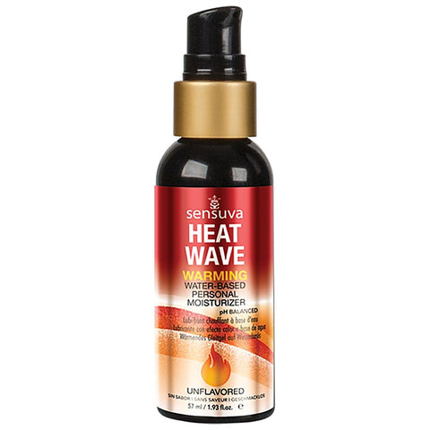 Heat Wave Warming Personal Moisturizer By Sensuva On - Water Based Lubes
