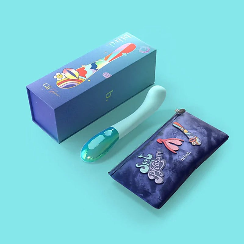 Biird Gii Glow Multi Functions Silicone G Spot Massager - G-Spot Vibrators