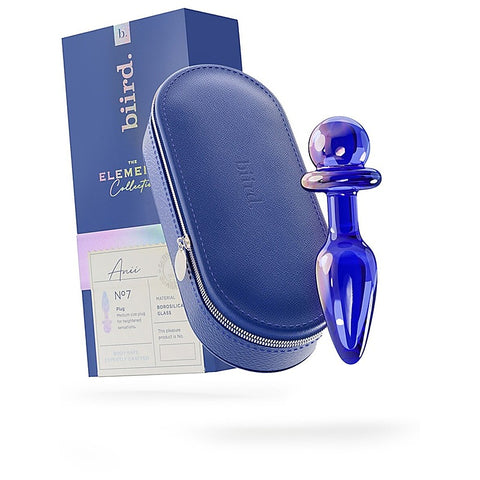 Biird Anii Medium Size Borosilicate Glass Anal Plug