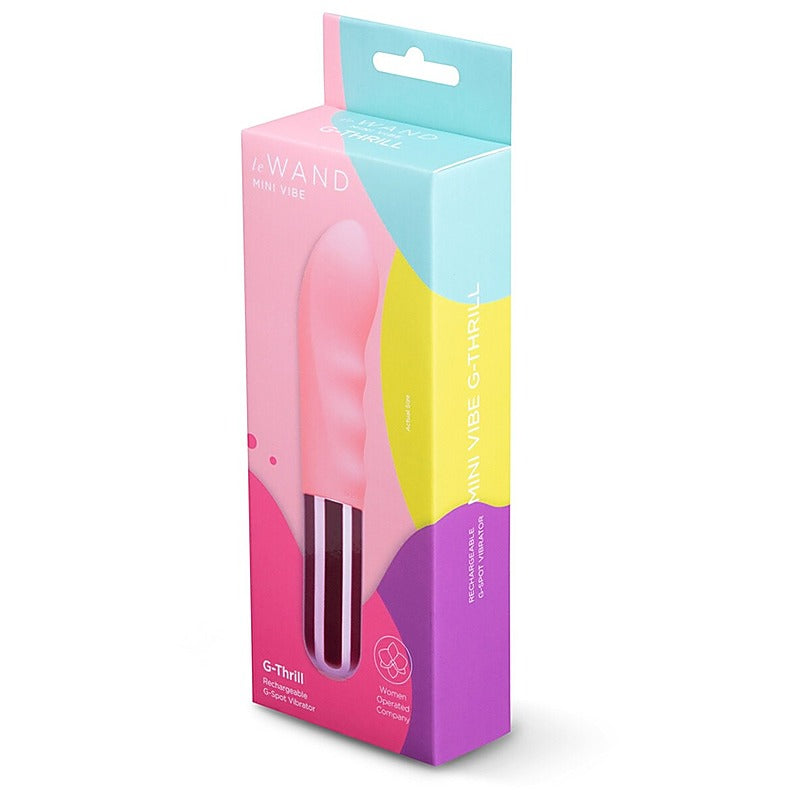 Mini Vibe G-Thrill Rechargeable G-Spot Massager By Le Wand - G-Spot Vibrators