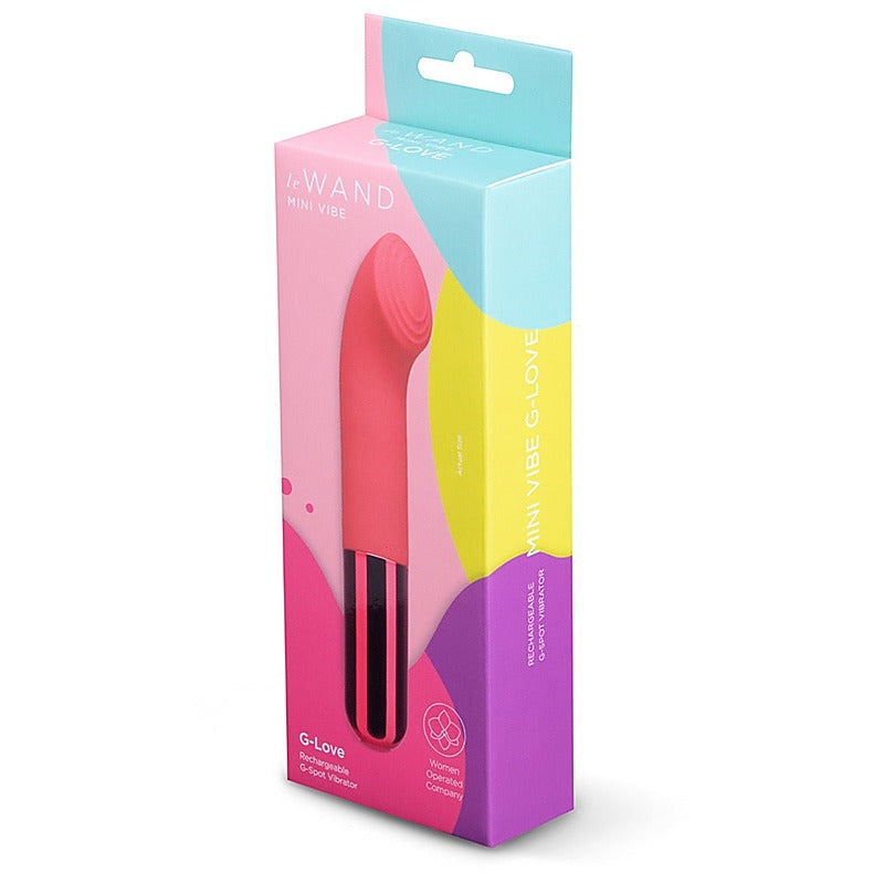 Mini Vibe G-Love Rechargeable G-Spot Vibrator By Le Wand - G-Spot Vibrators