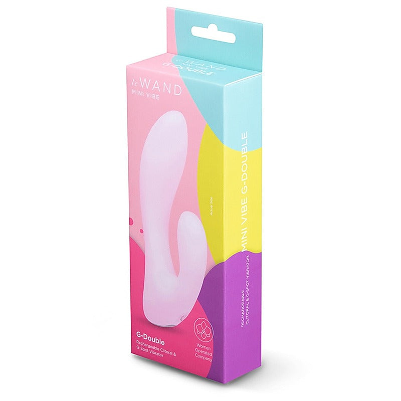 Mini Vibe G-Double Clitoral And G Spot Vibrator By Le Wand - Rabbit Vibrators