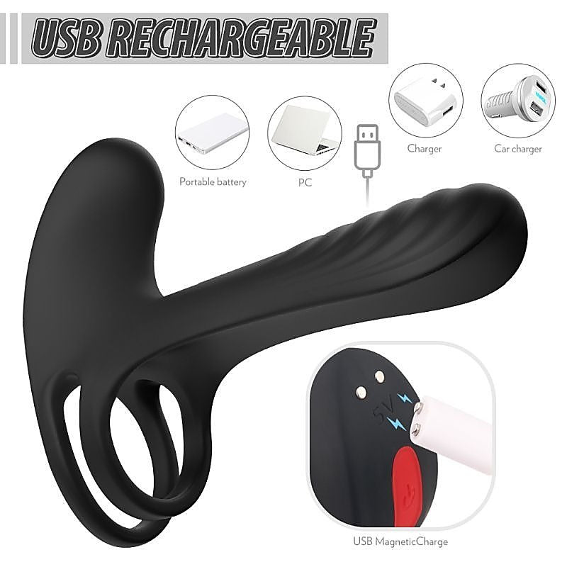 Frank Remote Control Vibrating Penis Shaft By S-Hande - Sex Toys For Couples