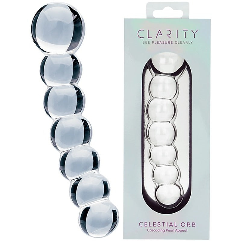 Celestial Orb Glass Dildo By Creative Conceptions - Glass Sex Toys