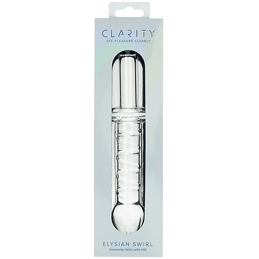 Creative Conceptions Elysian Swirl Handblown Glass Dildo