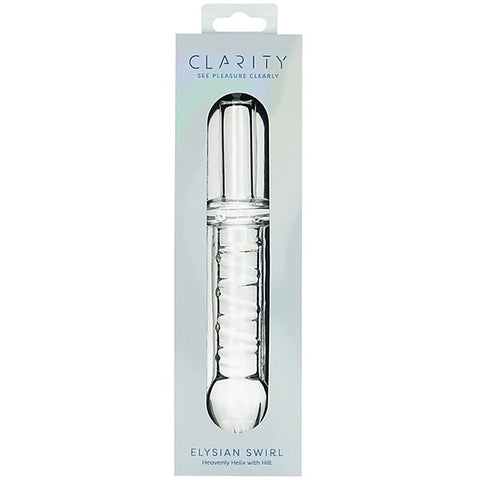 Creative Conceptions Elysian Swirl Handblown Glass Dildo