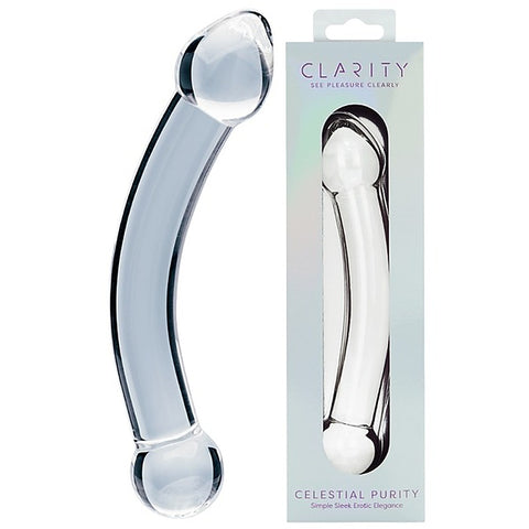 Celestial Purity Glass Dong By Creative Conceptions - Glass Sex Toys