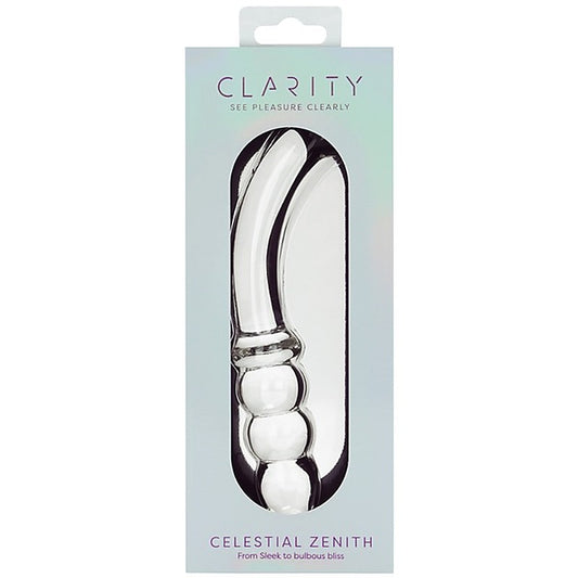Creative Conceptions Dual Ender Celestial Zenith Glass Dildo