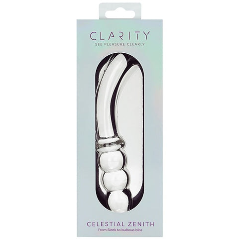 Dual Ender Celestial Zenith Glass Dildo - Glass Sex Toys