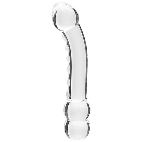 Celestial Ridge Double Ender Glass Dong - Glass Sex Toys