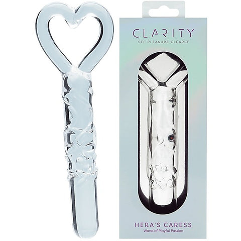 Hera's Caress Borosilicate Glass Dildo - Glass Sex Toys