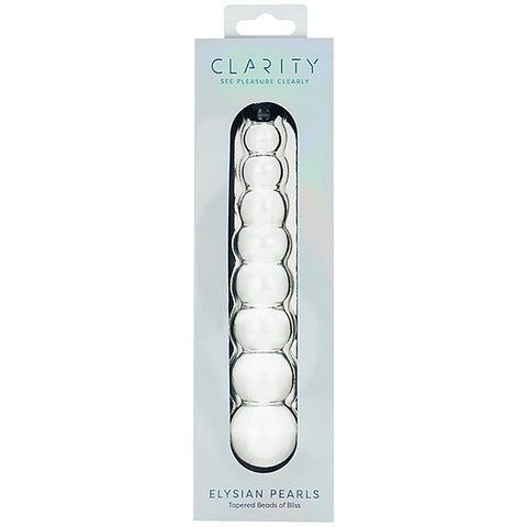 Creative Conceptions Elysian Pearls G-Spot Glass Dildo