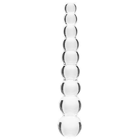 Creative Conceptions Elysian Pearls G-Spot Glass Dildo