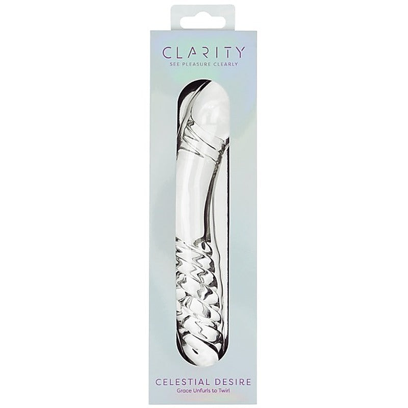Celestial Desire Glass Dildo By Creative Conceptions - Glass Sex Toys