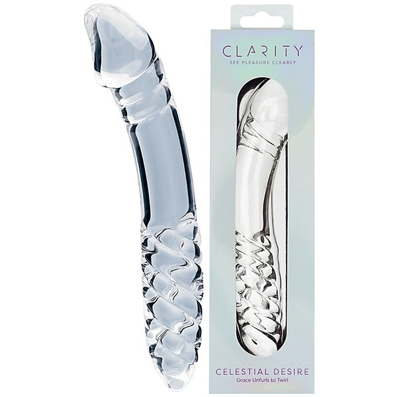 Celestial Desire Glass Dildo By Creative Conceptions - Glass Sex Toys