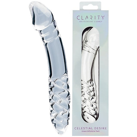 Celestial Desire Glass Dildo By Creative Conceptions - Glass Sex Toys