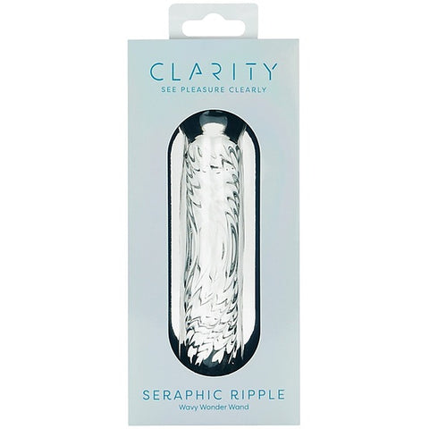 Creative Conceptions Seraphic Ripple Borosilicate Glass Dildo