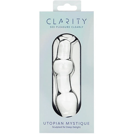 Creative Conceptions Utopian Mystique Glass Anal Dildo