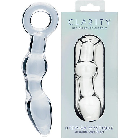 Creative Conceptions Utopian Mystique Glass Anal Dildo
