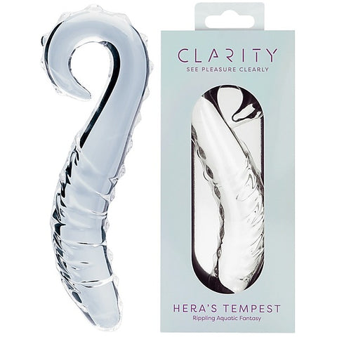 Hera'S Tempest 5.5 Inch Glass Dildo By Creative Conceptions - Glass Sex Toys