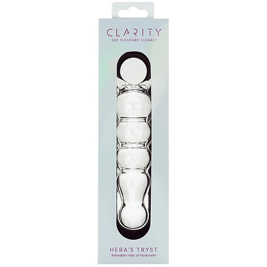 Creative Cocneptions Heras Tryst 4.9 Inch Glass Dildo