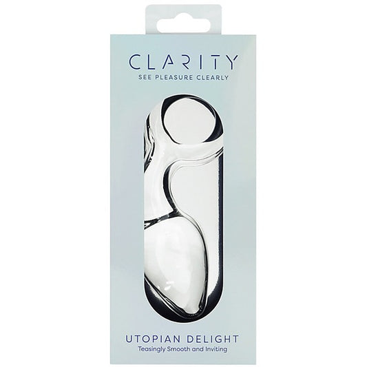 Creative Conceptions Utopian Delight Glass Anal Plug