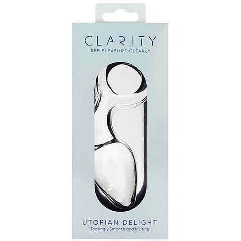 Creative Conceptions Utopian Delight Glass Anal Plug