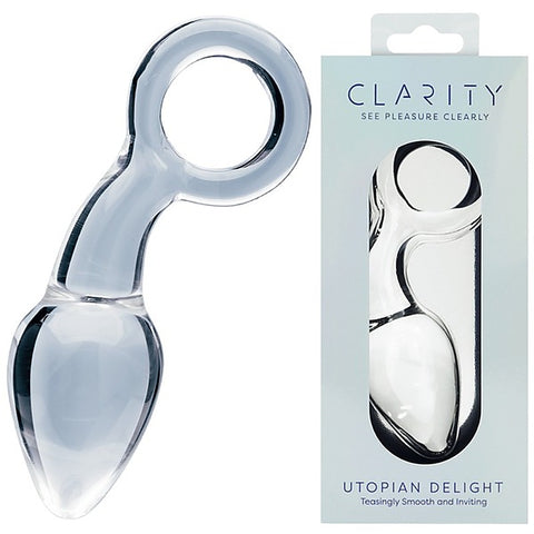 Creative Conceptions Utopian Delight Glass Anal Plug