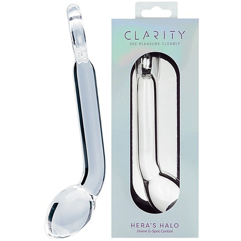 Hera'S Halo 6 Inch Glass Dildo By Creative Conceptions - Glass Sex Toys